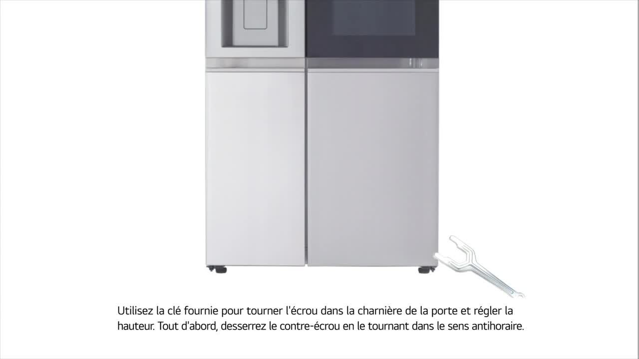 Librairie d'aide : Remplacement du filtre à air frais au réfrigérateur à  portes battantes LG [VIDÉO]