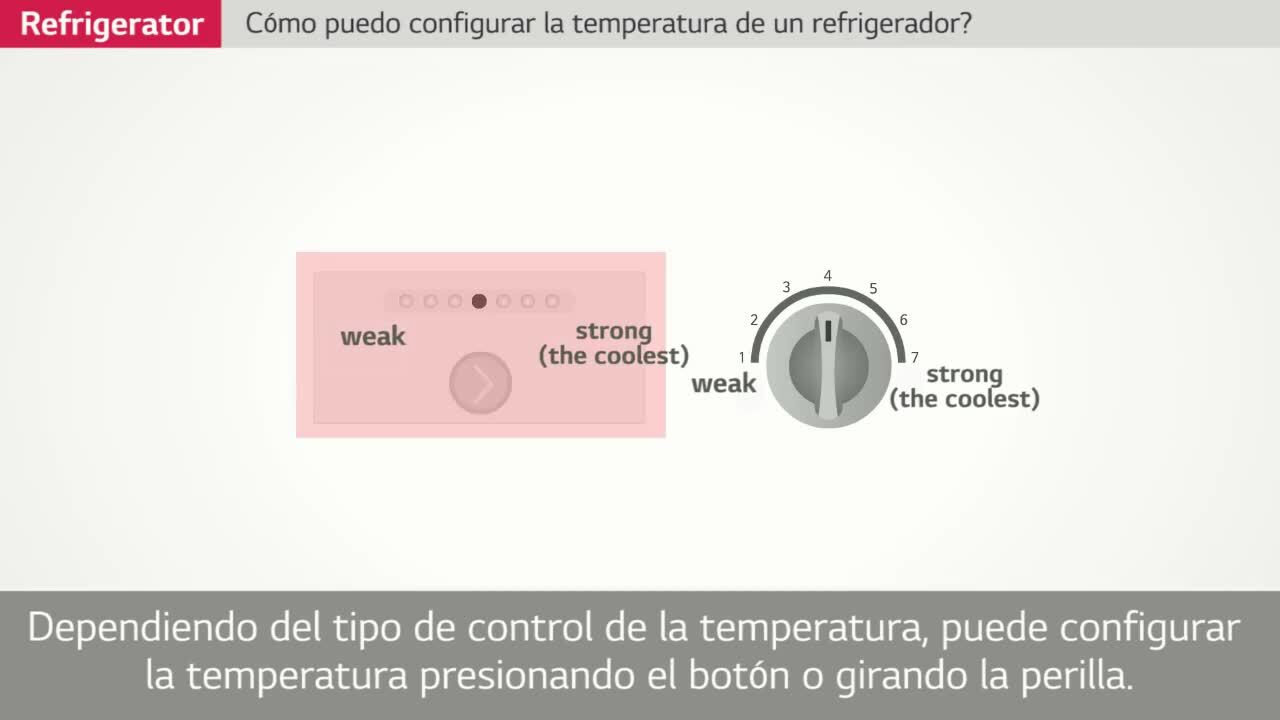 carpeta Halar Cruel Video Tutoriales: Video Tutoriales: Video]LG refrigerator - Cómo puedo  configurar la temperatura de un refrigerador? | LG Centroamérica y el Caribe