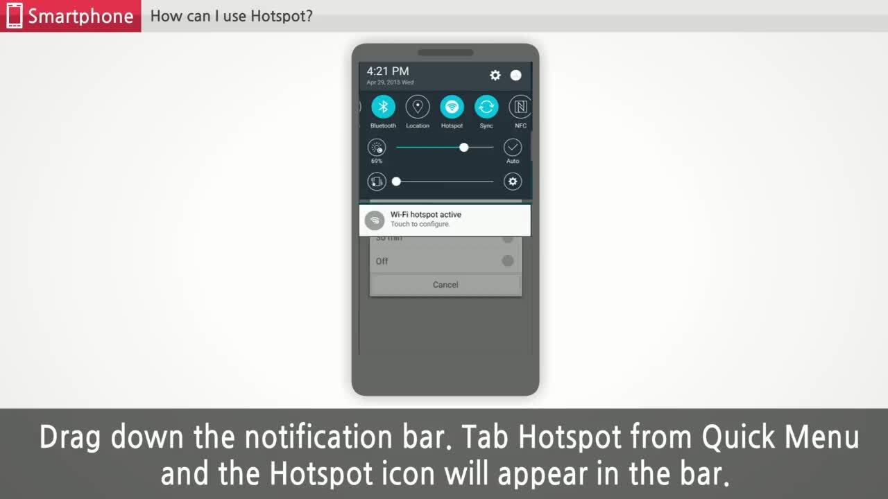 Библиотека справки: Как использовать Hotspot | LG KZ