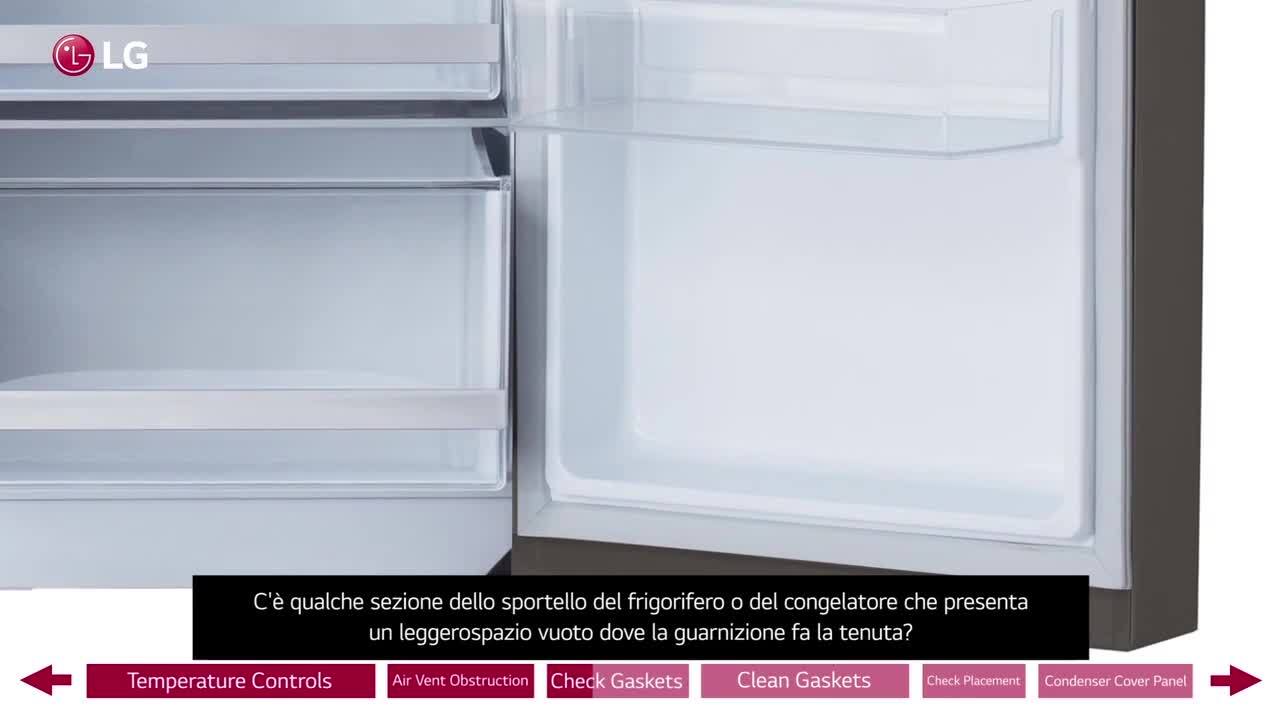 Come risolvere i problemi del coperchio del freezer del frigorifero