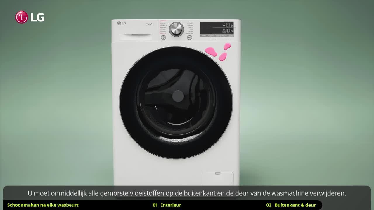 Video Uitleg: Video Uitleg: Hoe Uw Lg Wasmachine Schoon Te Maken | Lg  Nederland