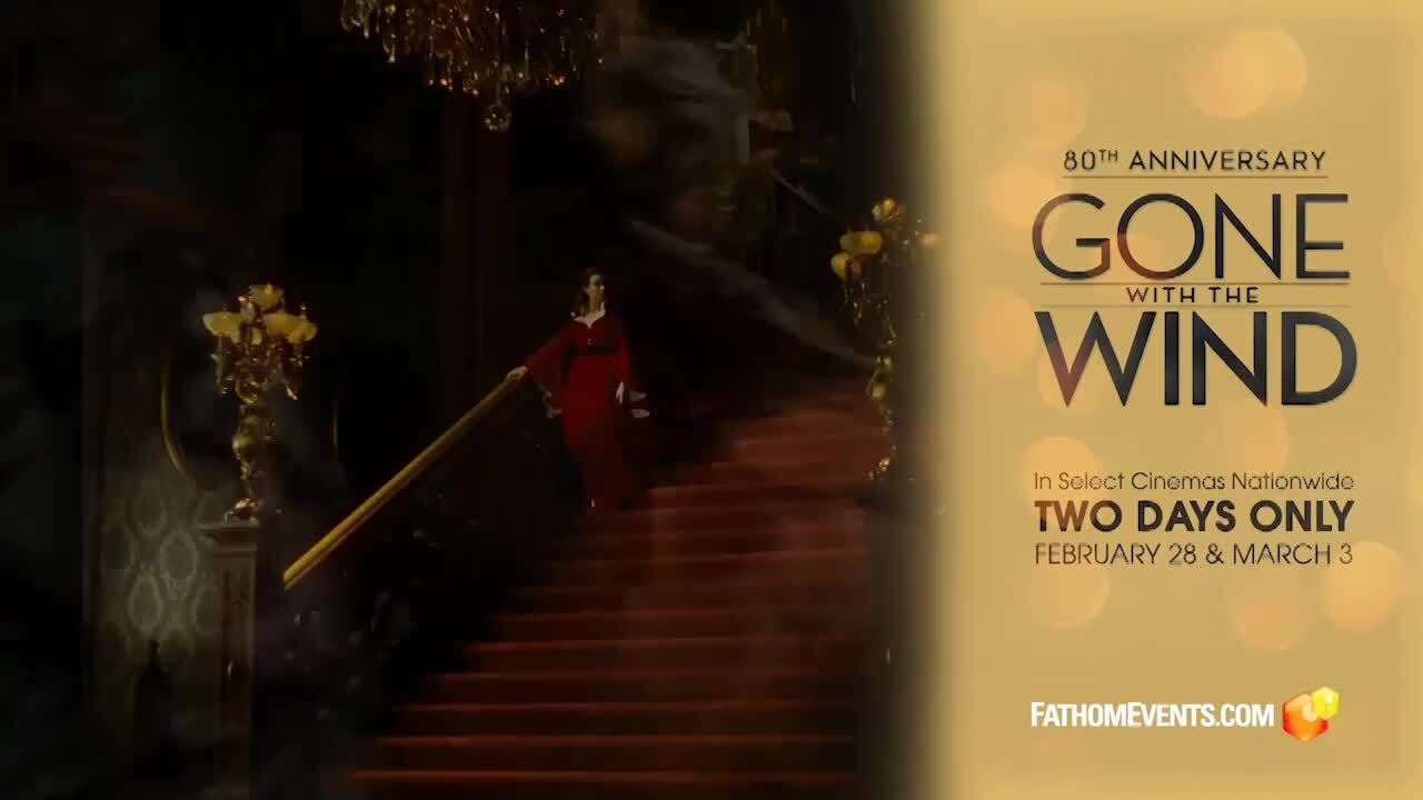 Play trailer for Gone with the Wind 80th Anniversary