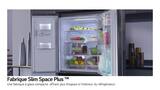 LG Réfrigérateur Multi-Portes Slim | 508 L | No Frost | Compresseur Linéaire Inverter, play video, LG GMX844MCKV, thumbnail 2