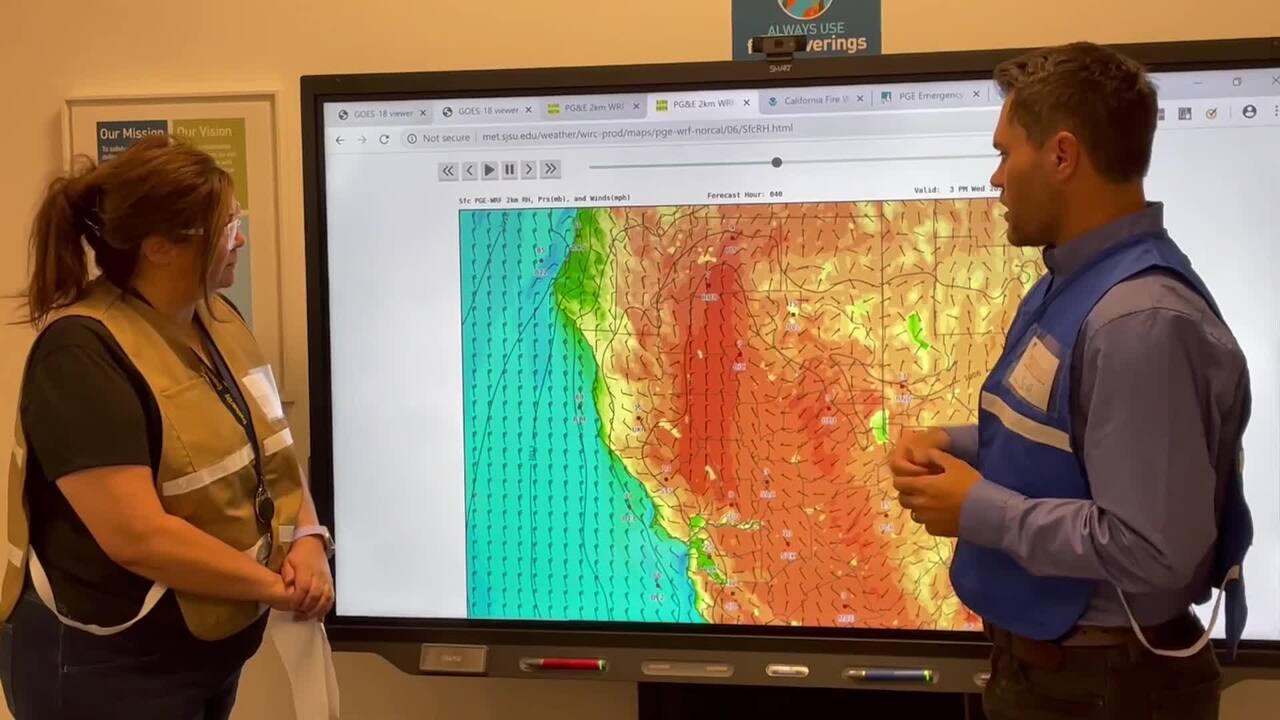 PG&E spokesperson explains public safety power shutoffs in Redding meeting