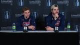 ‘Honestly might have been my first slap shot all year’: Hutson on OT winner