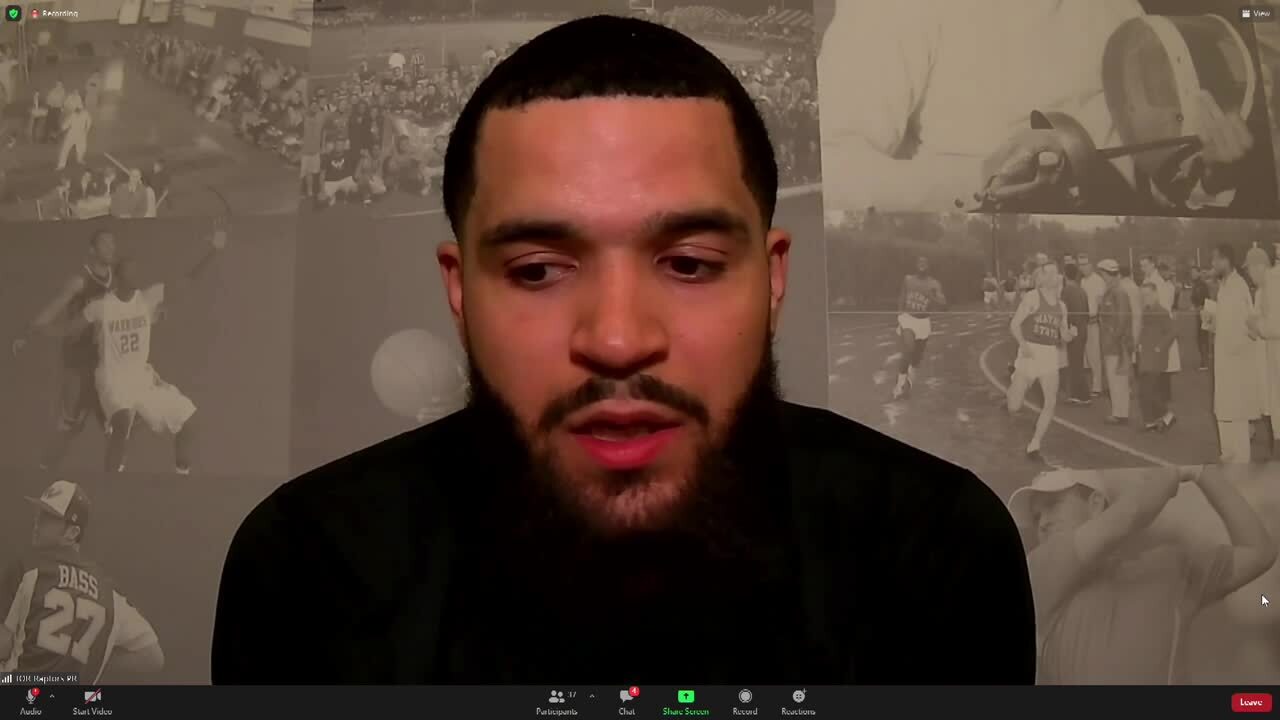 Raptors' Fred VanVleet describes his COVID-19 experience: 'Nothing like  anything I've ever had' 