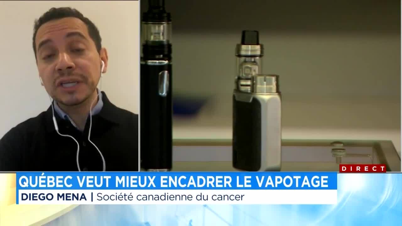 Vapotage: les saveurs interdites et un taux maximal de nicotine réduit