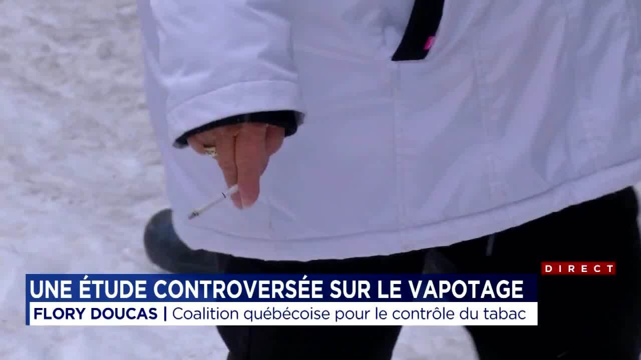 Le vapotage li  des maladies cardiaques - Reportage