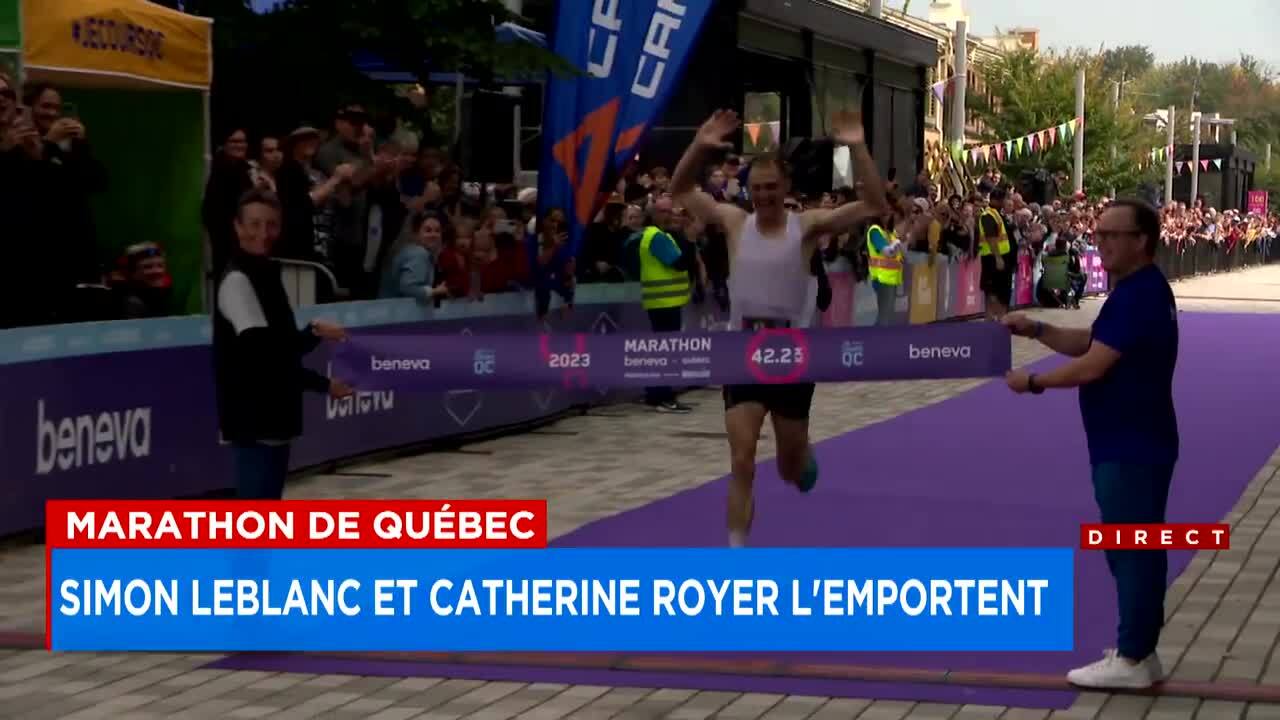 Véritable force de la nature, le prof beauceron domine le Marathon de  Québec après avoir épaté à Montréal | JDQ