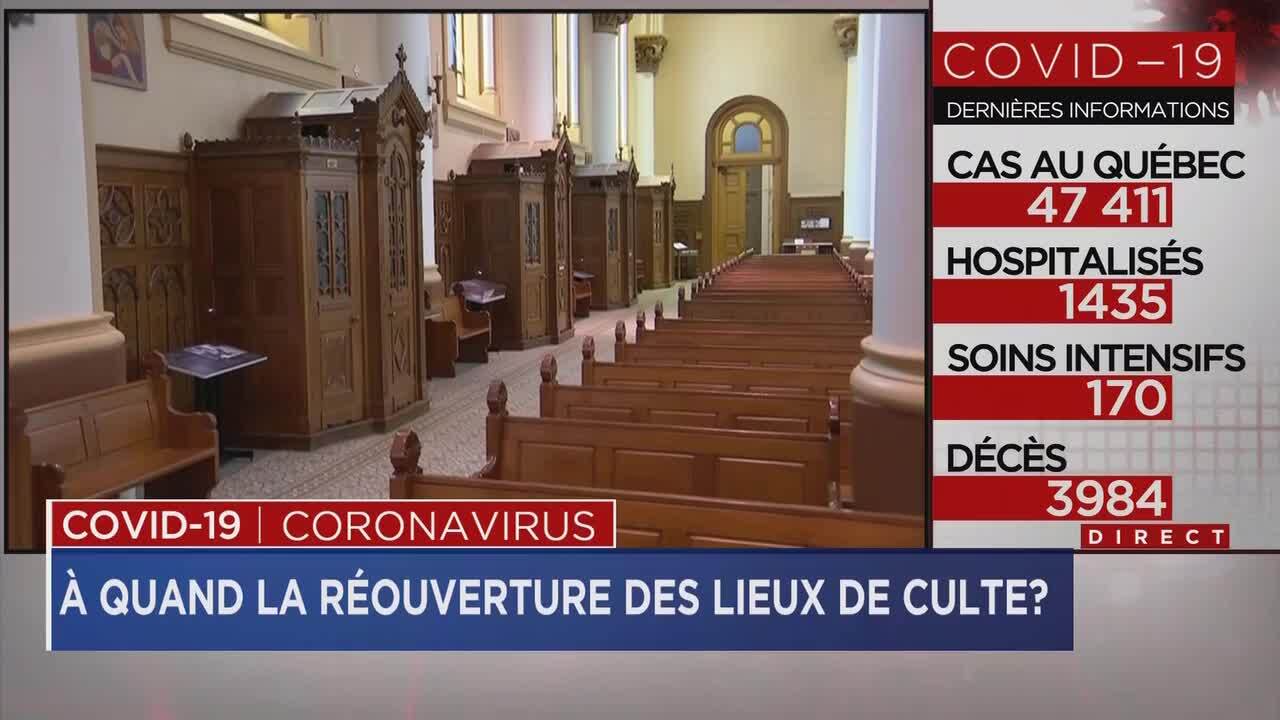 À quand la réouverture des lieux de culte au Québec ? Image