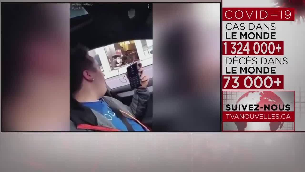 Video Covid 19 Le Tousseur Arrete Par La Police De Quebec Jdq