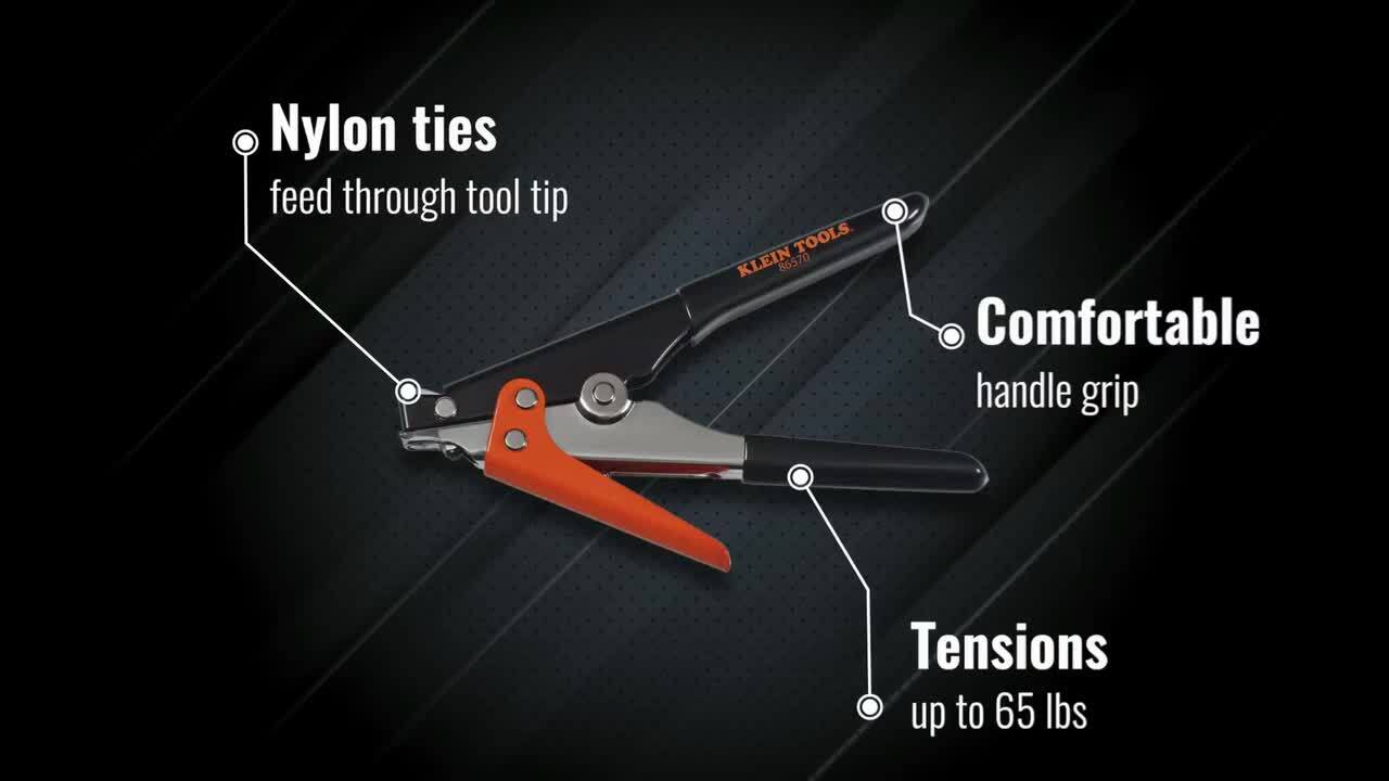 Klein Tools Nylon Tie Tensioning Tool 86570 - The Home Depot