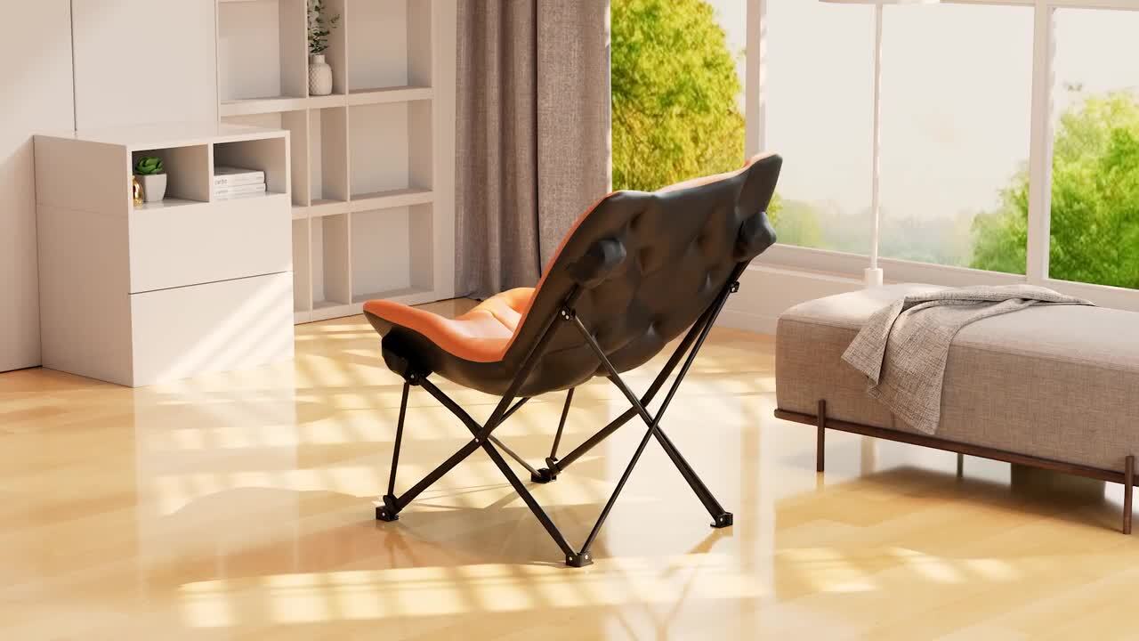 Folding best sale butterfly chair