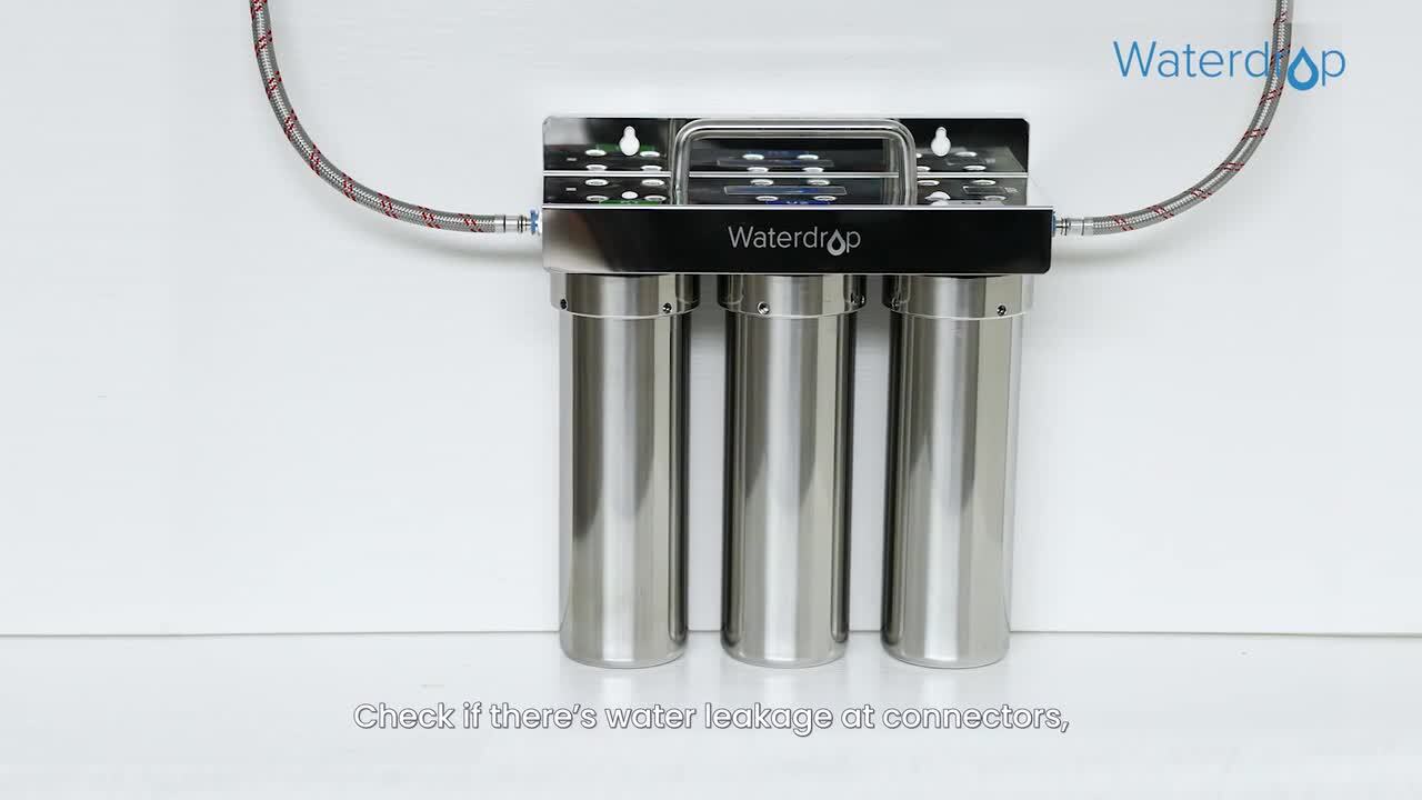 Stainless Steel Water Filter Housing with Scale Inhibitor Filters