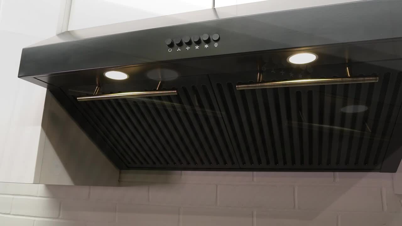Forno Bari Espresso 30 in. Ducted Under Cabinet Range Hood