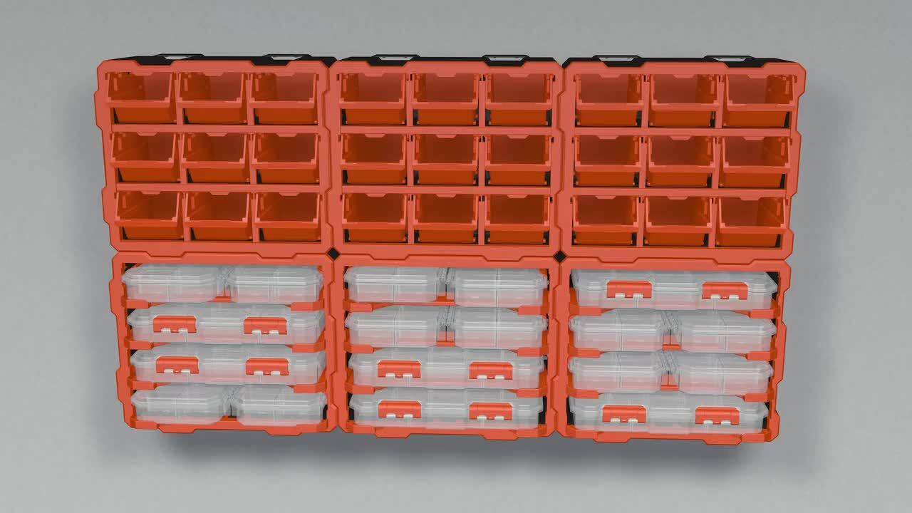 専用 保管Box PPM-3684 パックパーツボックスミニ DENSAN(デンサン/ジェフコム
