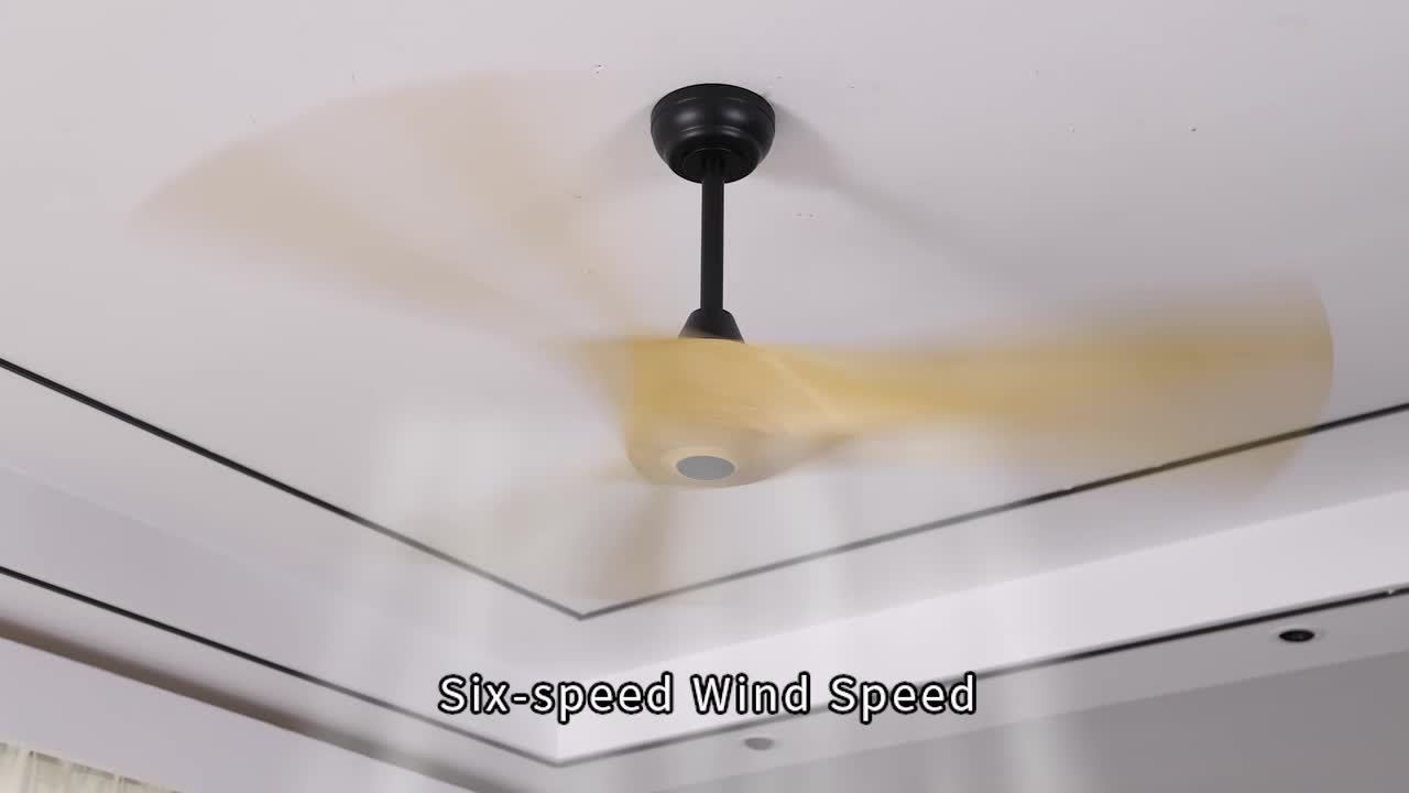 Sofucor 52 in. Indoor/Outdoor White Ceiling Fan No Light With