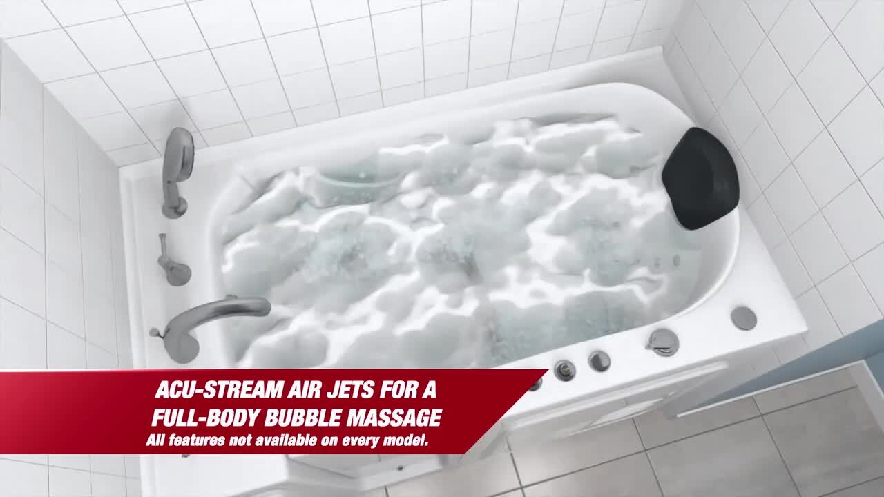 Luxury on sale Bath Turbo Spa Jet Stream Whirlpool Custom Massage Any Bathtub NIB