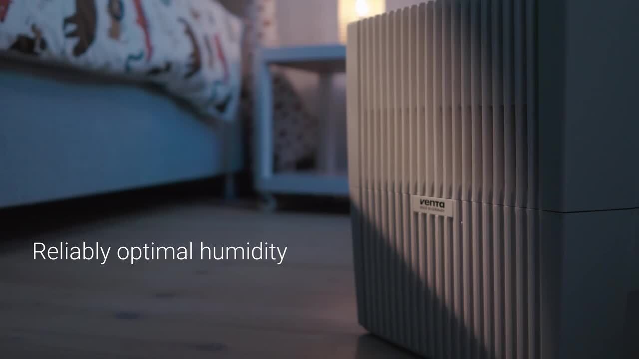 LW25 Original Evaporative Humidifier, White, Up to 430 sq. ft.