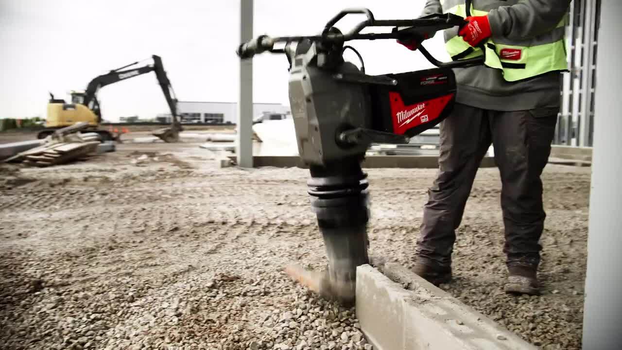 Milwaukee MX FUEL 70 KG Rammer Kit with (2) MX FUEL FORGE HD12.0