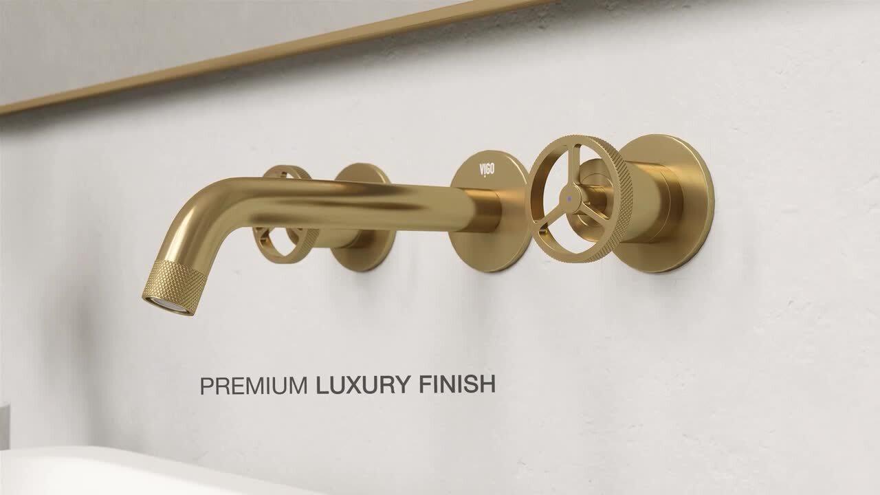 豪華木製ゴールド額　外寸約923×770mm　内寸約724×567mm JXMMP Brushed Gold Bathroom Faucet, Single Handle Brass Sink