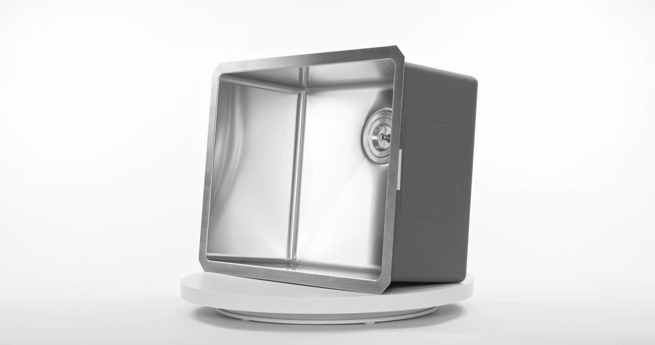 Kraus Premier Kitchen Sink 33.13-in x 22-in Stainless Steel Double Offset Bowl Drop-In -Hole Residential Kitchen Sink Kraus Premier Kitchen Sink 33.13-in x 22-in Stainless Steel Double Offset Bowl Drop-In -Hole Residential Kitchen Sink