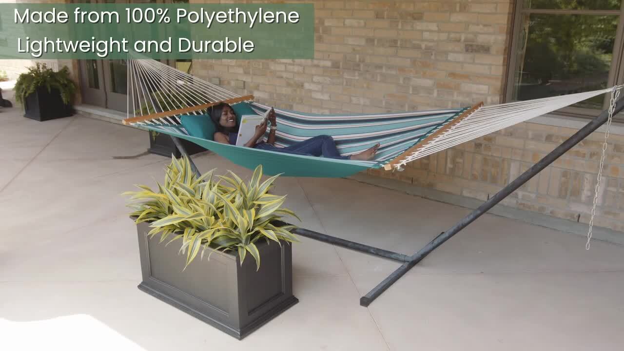 Mayne - Fairfield 60 in. x 11 in. Self-Watering White Polyethylene Window Box