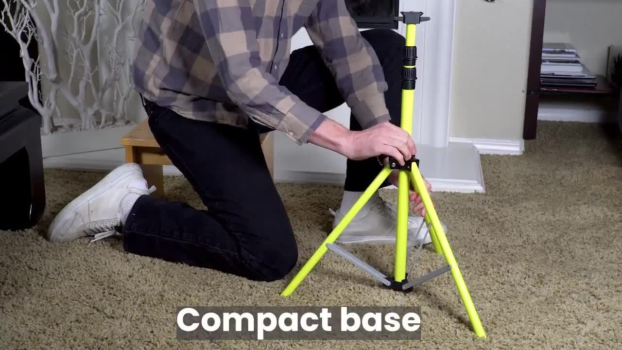 BEYOND BRIGHT 70-Watt Tower Light with Tripod Stand BEBRT
