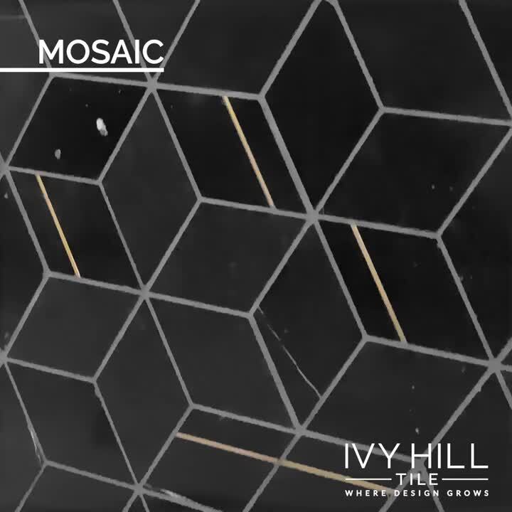 Ivy Hill Tile Utopia Nero 13.58 in. x 11.73 in. Polished Ivy Hill Tile Utopia Nero 13.58 in. x 11.73 in. Polished