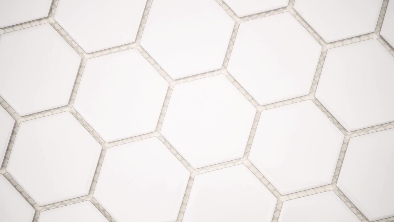 Retro Black Hexagon 11.63 in. x 12.75 in. Matte Porcelain Floor and Wall Tile (14.4 sq. ft./Case) Retro Black Hexagon 11.63 in. x 12.75 in. Matte Porcelain Floor and Wall Tile (14.4 sq. ft./Case)