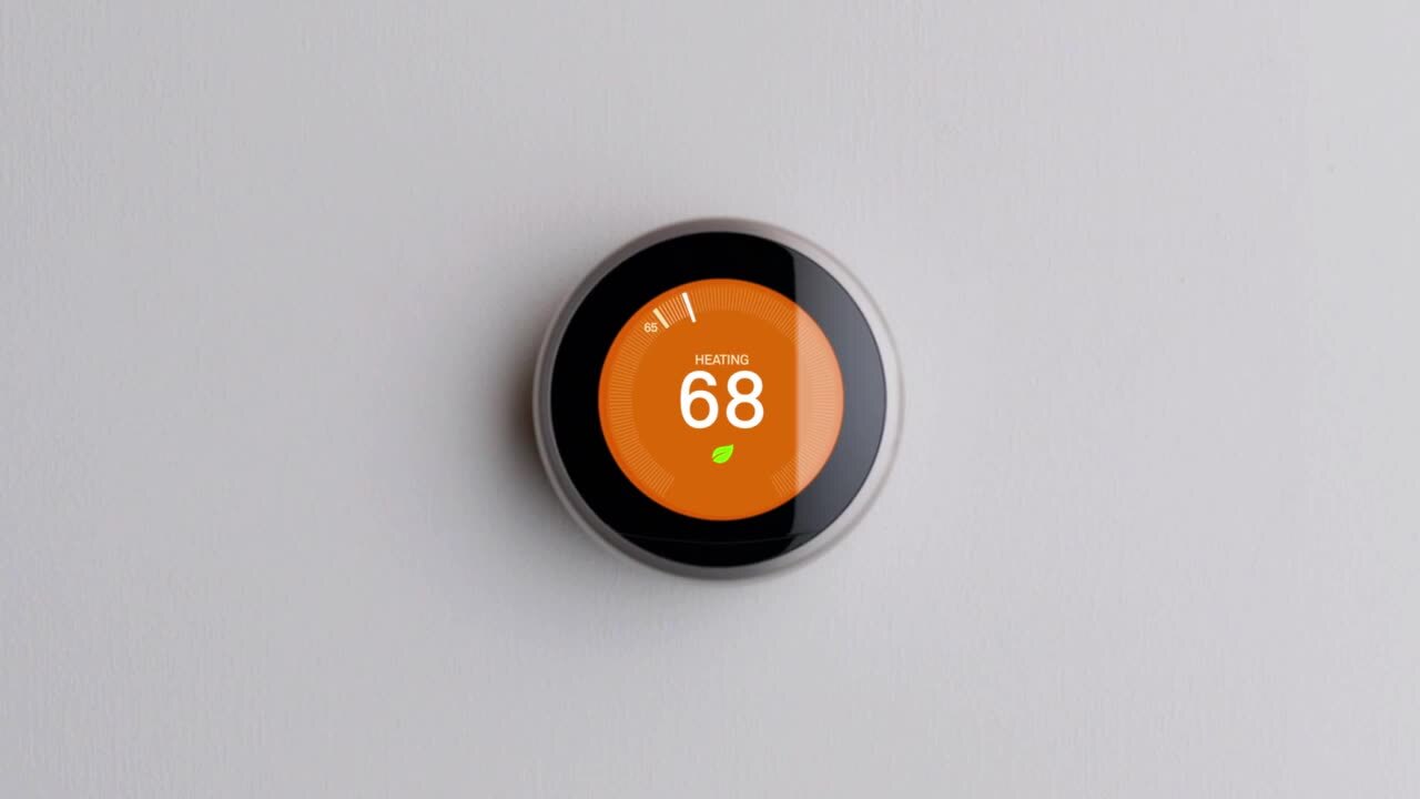 Google Nest Learning Thermostat intelligent 3rd génération en cuivre-T3021US 