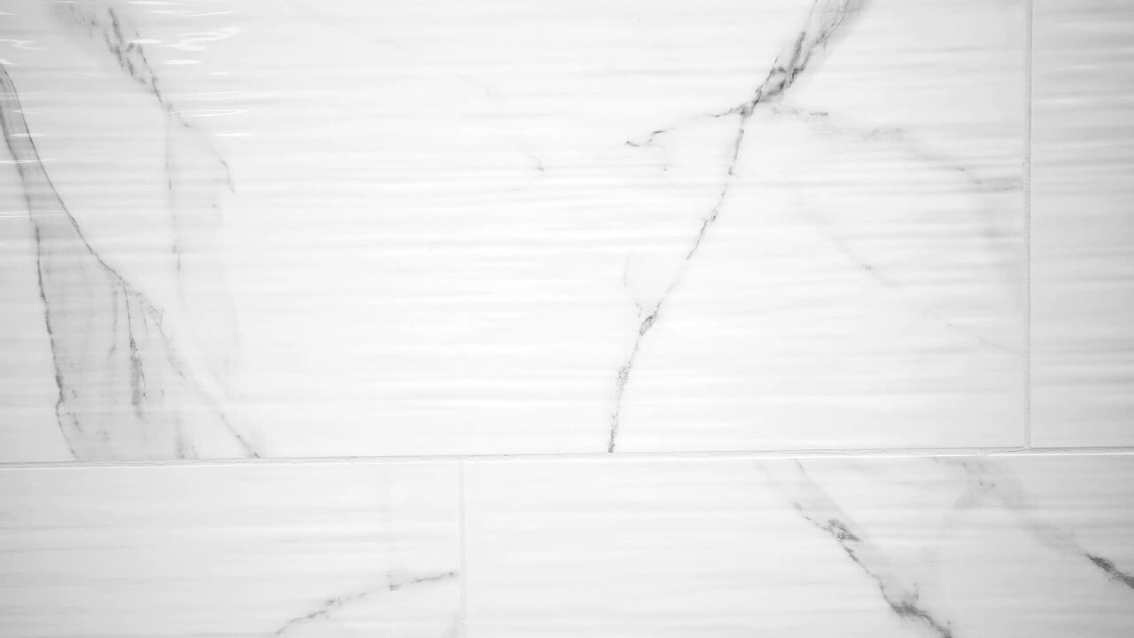 MSI Dymo Statuary Stripe White 12 in. x 24 in. Glossy Ceramic 3D Patterned Wall Tile (960 sq. ft./Pallet)