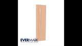 EVERMARK Stair Parts 48 in. x 11-1/2 in. x 1 in. Unfinished Red