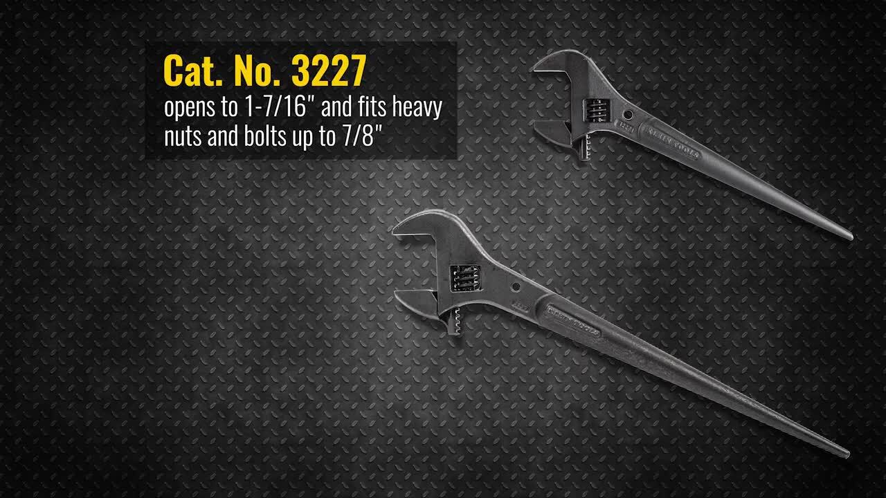BLACK & DECKER 8-in Hardened Steel Adjustable Wrench at