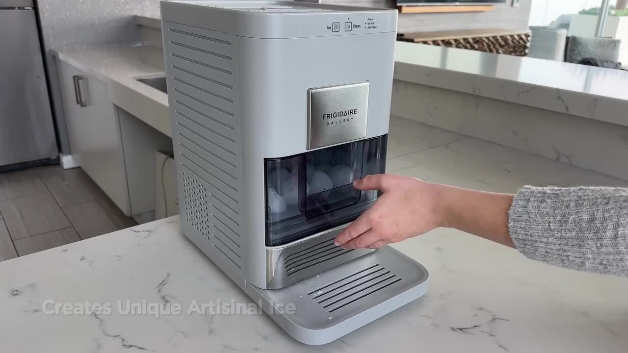 Machine à Glaçons Frigidaire Gallery Sphère Transparente - Tactile - Gris - NEUVE