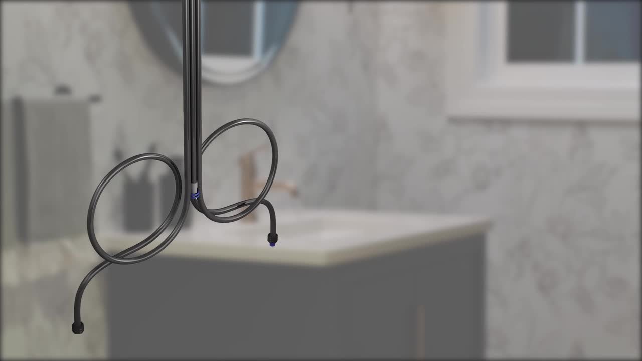 Delta Trinsic Single Hole Single-Handle Bathroom Faucet in Matte