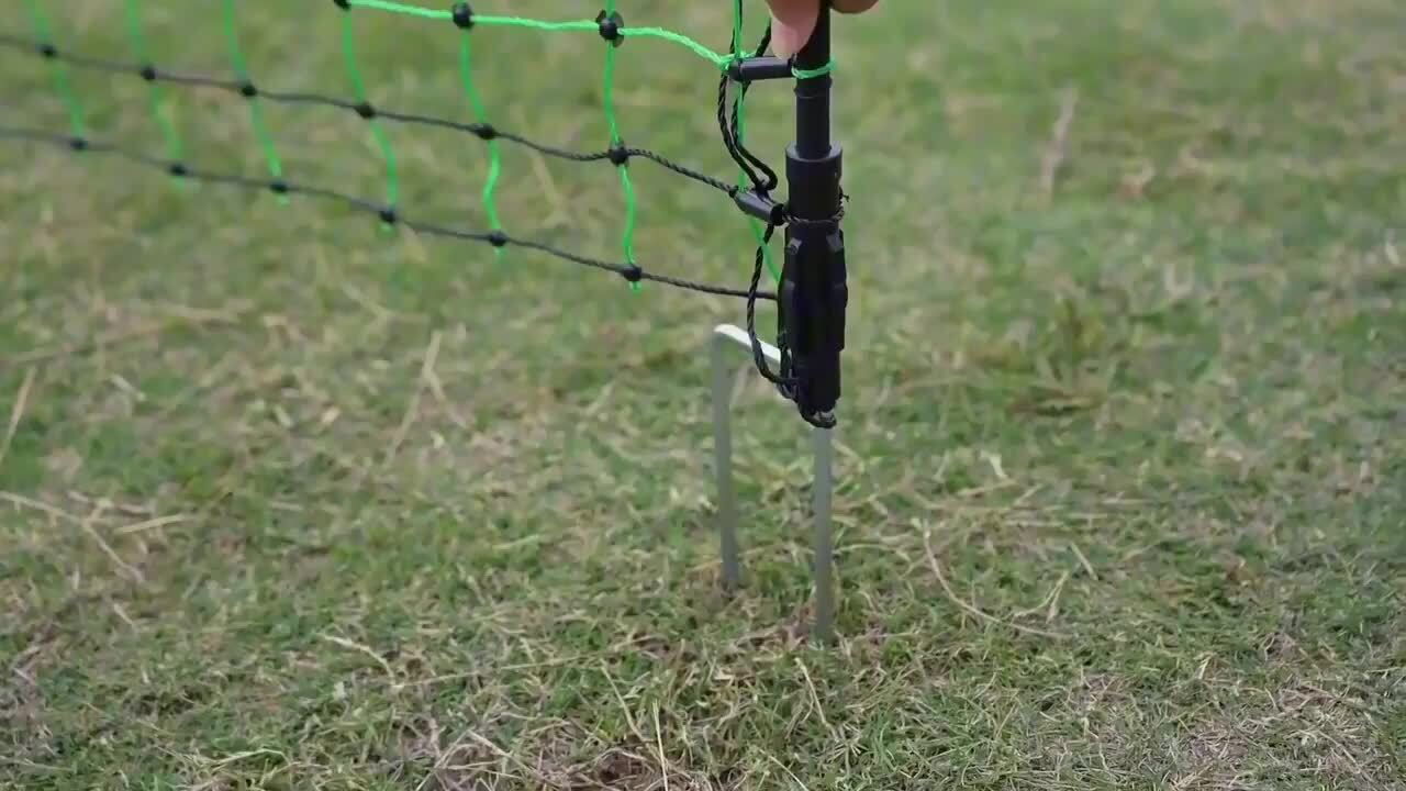 SVOPES Electric Fence Netting 35 in. H x 164 ft. L PE Fencing with