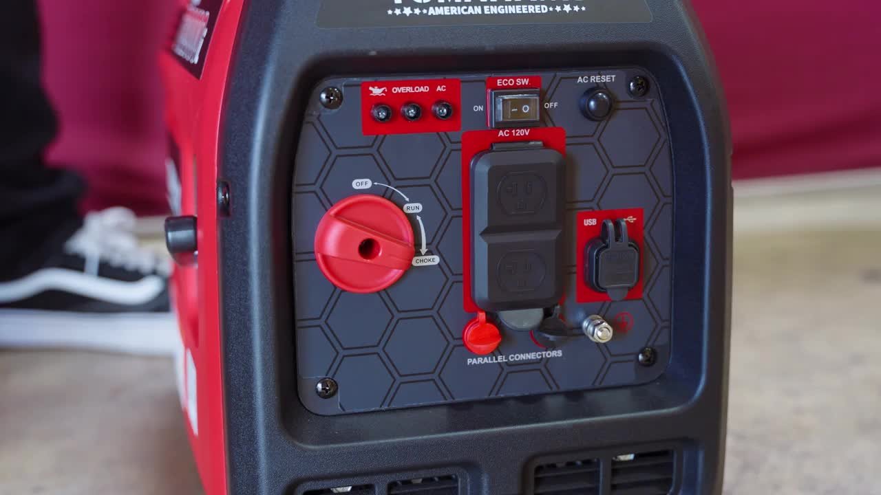 Tomahawk Power 3000-Watt Recoil Start Gas Powered Inverter 