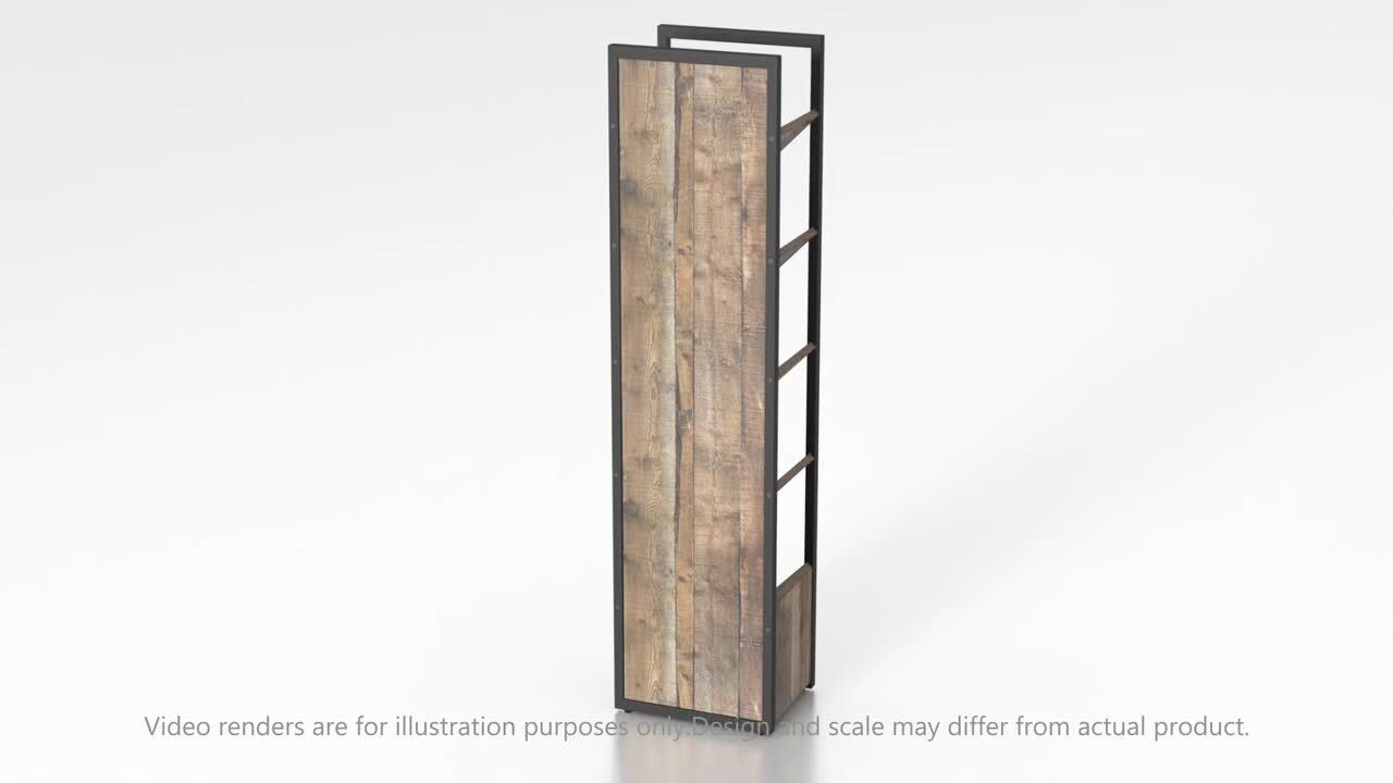 Wine rack bookcase hot sale