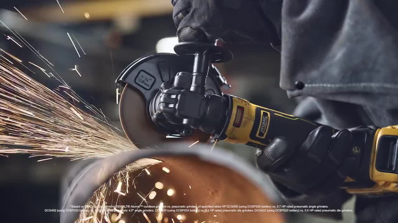DEWALT ATOMIC 20V MAX Cordless Extended Reach Die Grinder with