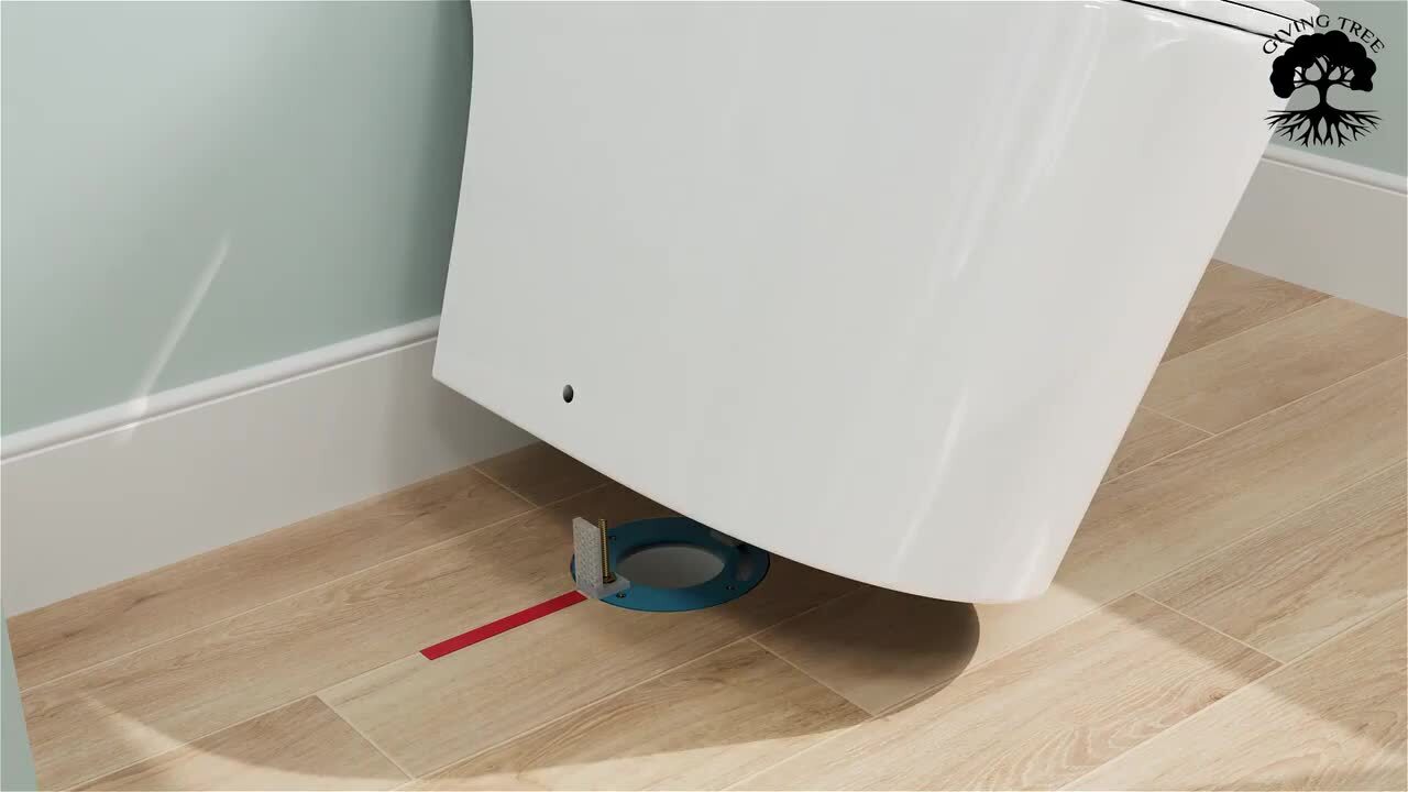 1-Piece 1.1 GPF /1.6 GPF Dual Flush High Efficiency Elongated Toilet in White Seat Included