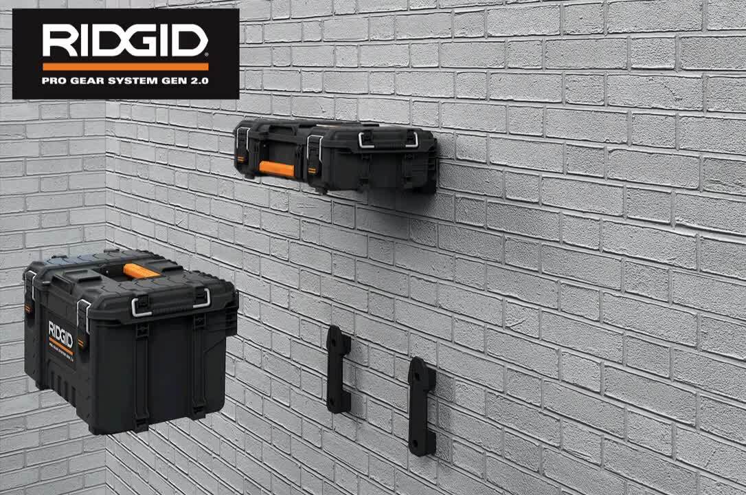 RIDGID Pro Gear System Gen 2.0 Stackable Durable Compact Power