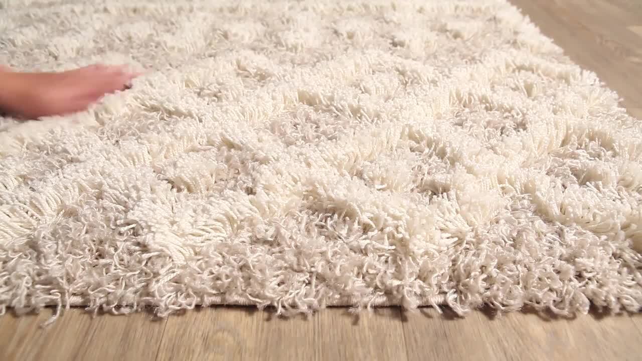 Livabliss Briar Beige Doormat 4 ft. x 5 ft. Bohemian Area