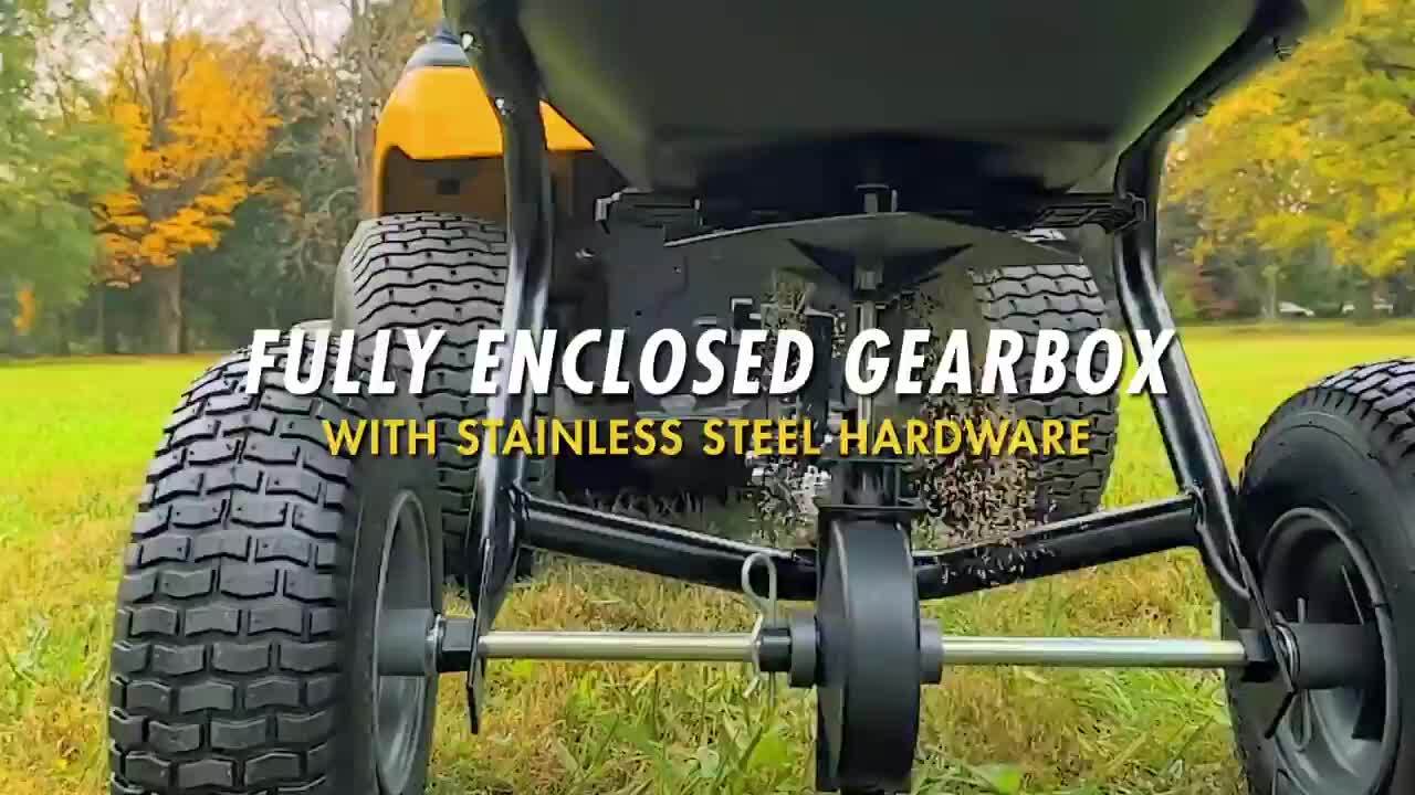 Brinly-Hardy 125 lb. Tow-Behind Broadcast Spreader for Lawn