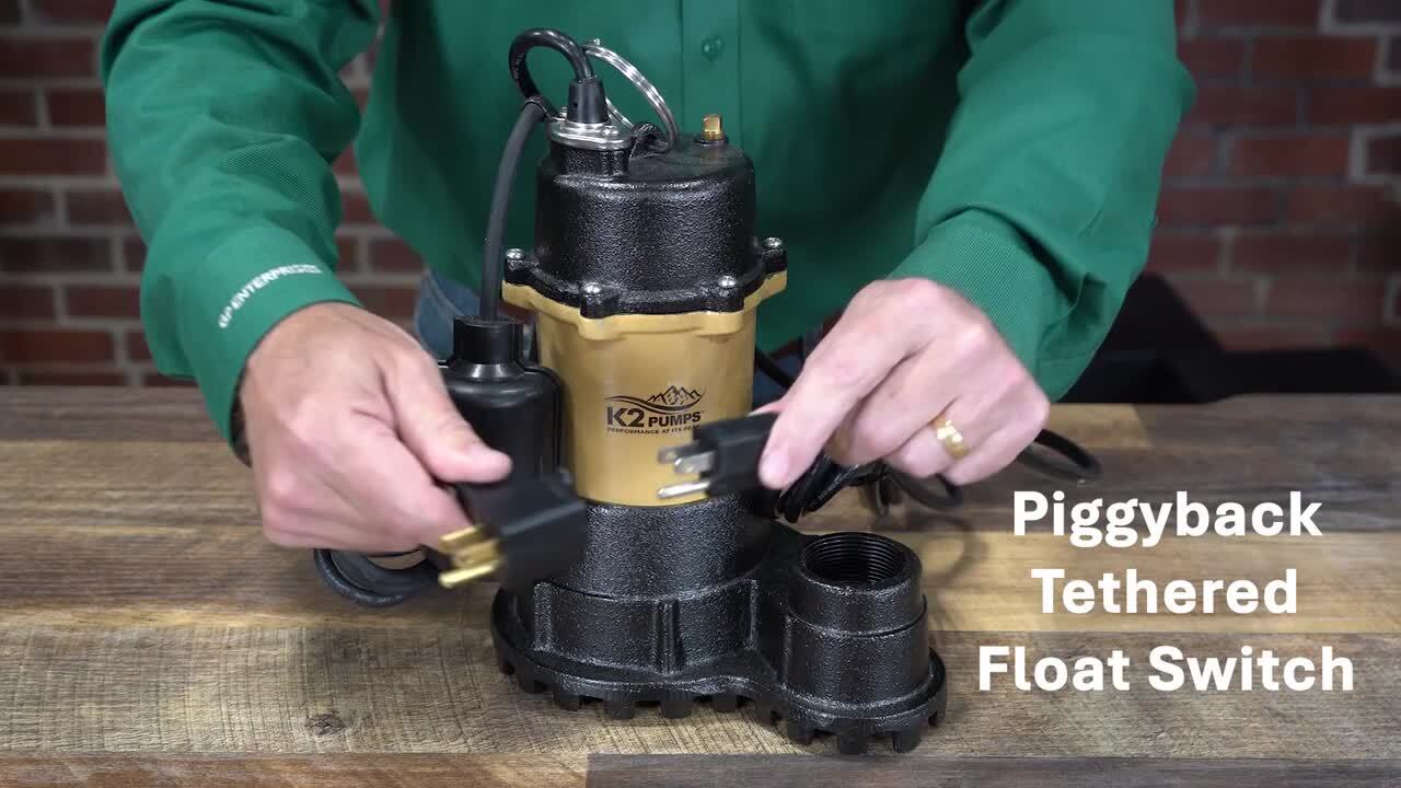 Reviews for K2 1/2 HP Stainless Steel and Cast Iron Sump Pump with