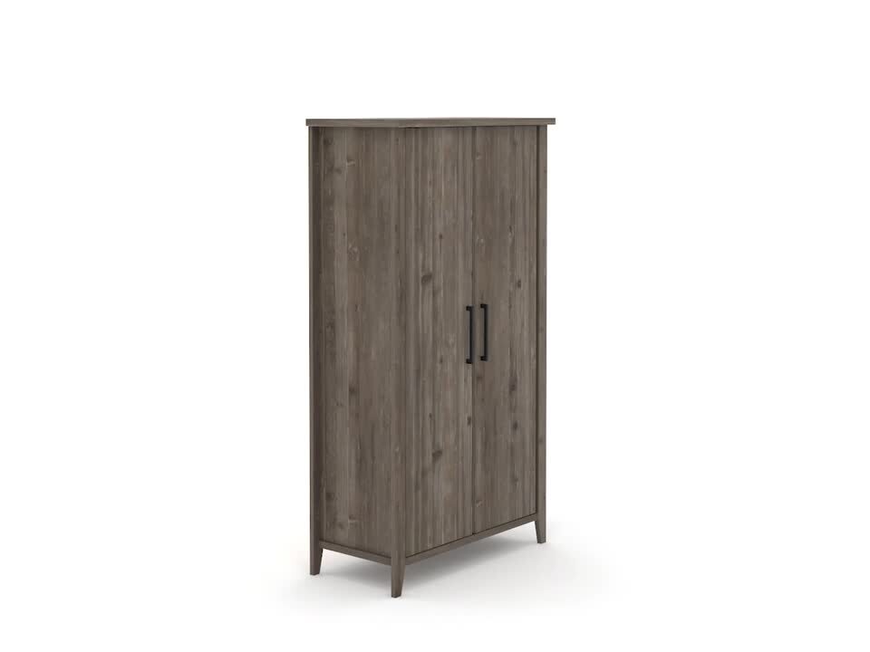 sauder summit station storage cabinet