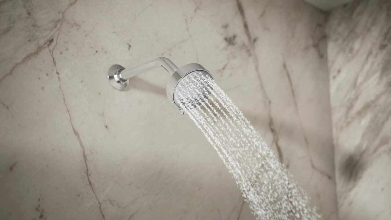 KOHLER Awaken 3-Spray 3.6 in. Single Wall Mount Fixed Shower Head