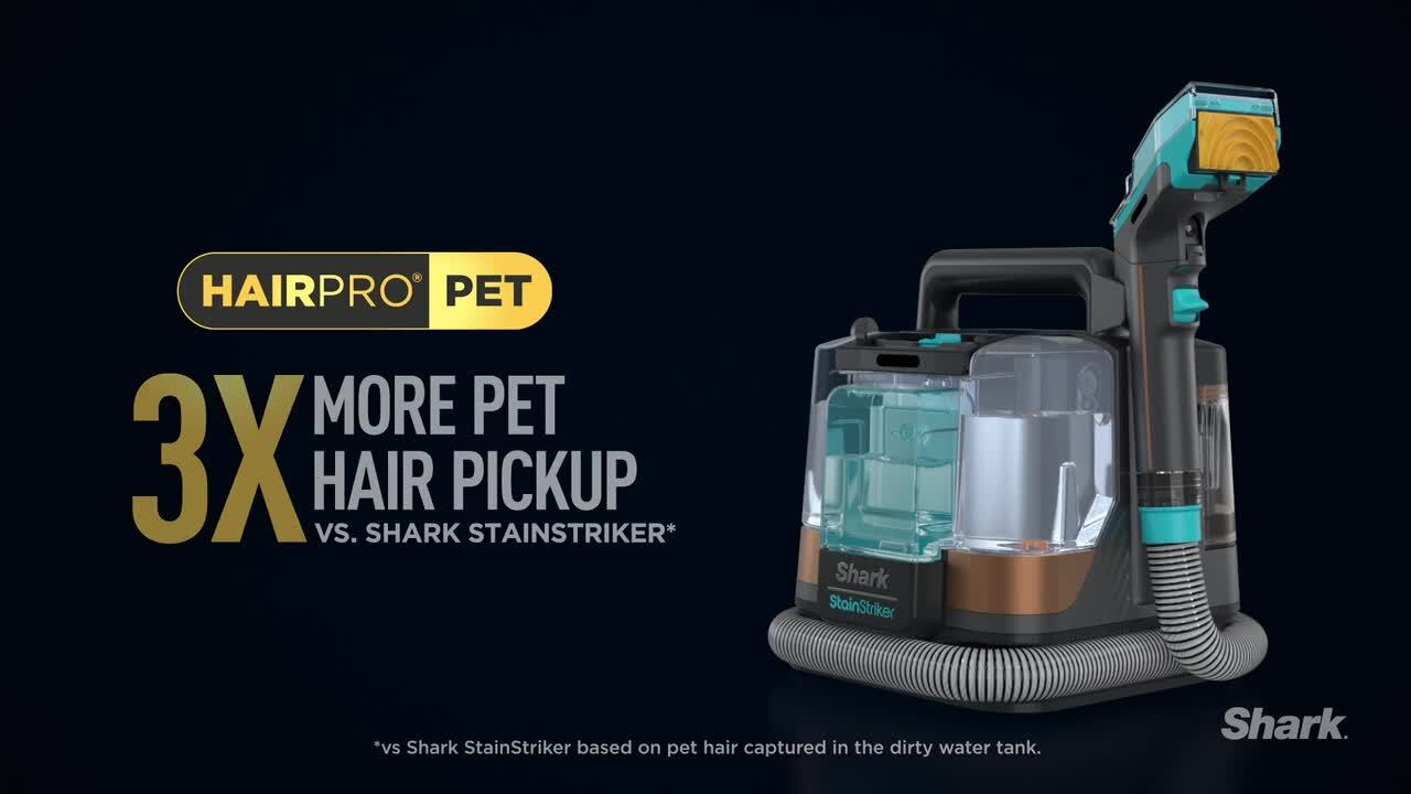 Shark StainStriker HairPro Pet Corded Stain Extractor and Deep Carpet Cleaner for Carpets, Area Rugs and Upholstery in Copper PX251