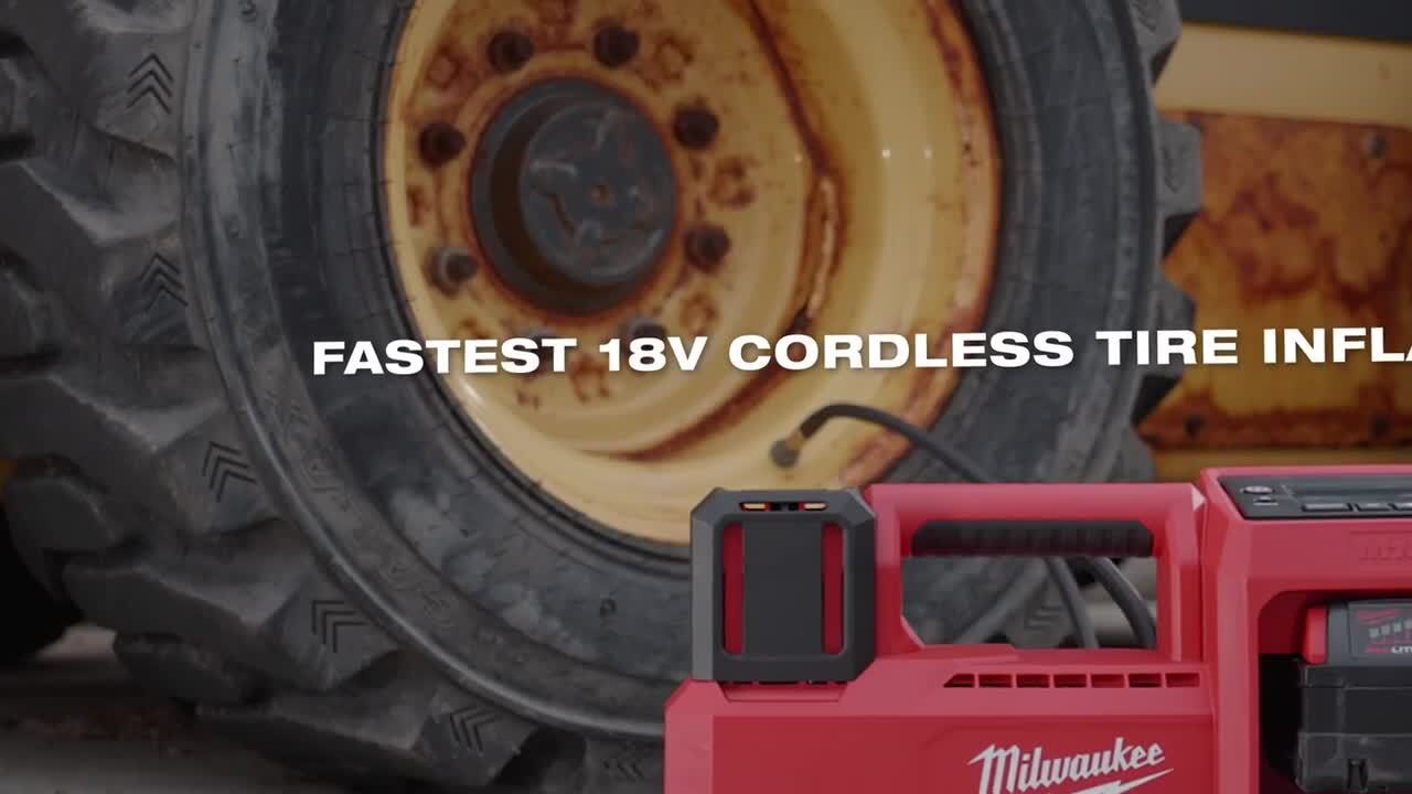 Milwaukee tire inflator online review