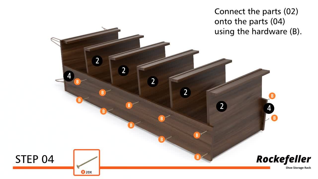 Tall SHOE RACK Various Sizes, Wooden Rustic Apple Crate Shoe Rack